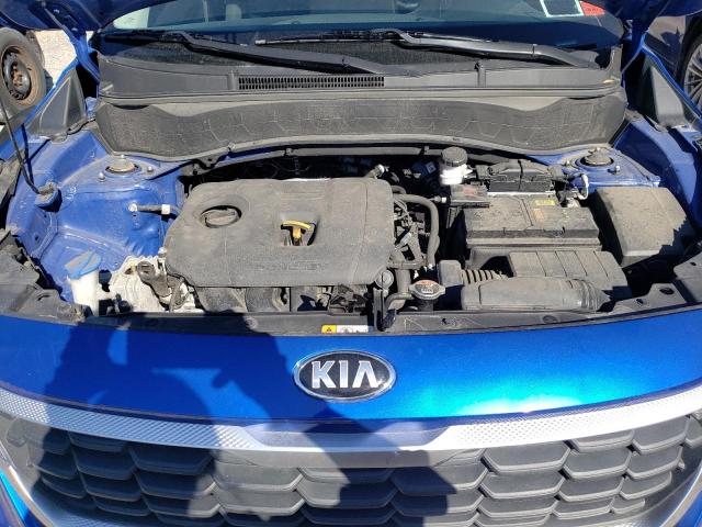 KNDEPCAA3M7177259 - 2021 KIA SELTOS LX BLUE photo 12