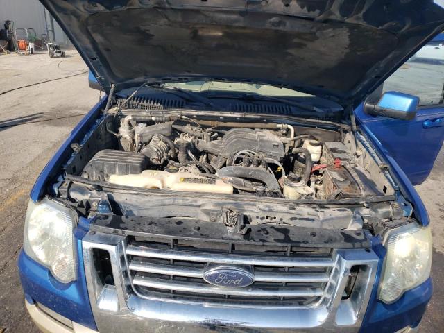 1FMEU7EE1AUA79580 - 2010 FORD EXPLORER EDDIE BAUER Կապույտ լուսանկար 12