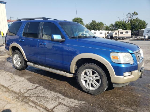 1FMEU7EE1AUA79580 - 2010 FORD EXPLORER EDDIE BAUER Կապույտ լուսանկար 4