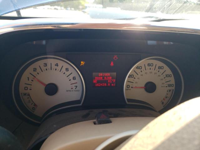 1FMEU7EE1AUA79580 - 2010 FORD EXPLORER EDDIE BAUER Կապույտ լուսանկար 9