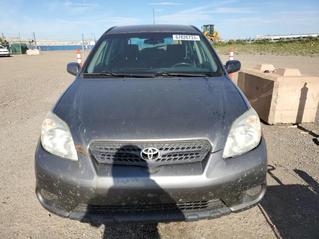 2T1KR32E05C903027 - 2005 TOYOTA COROLLA MA XR GRAY photo 5