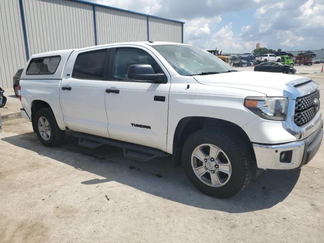 5TFEY5F14KX247771 - 2019 TOYOTA TUNDRA CREWMAX SR5 WHITE photo 4