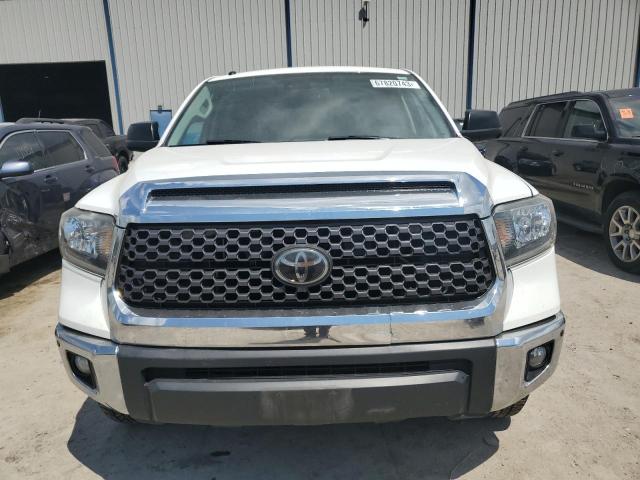 5TFEY5F14KX247771 - 2019 TOYOTA TUNDRA CREWMAX SR5 WHITE photo 5