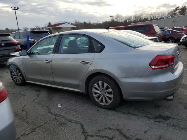 1VWAP7A38CC087065 - 2012 VOLKSWAGEN PASSAT S SILVER photo 2