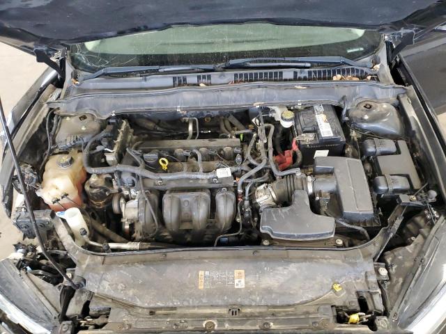 1FA6P0H71E5372728 - 2014 FORD FUSION SE BLACK photo 11