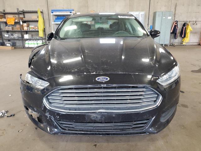1FA6P0H71E5372728 - 2014 FORD FUSION SE BLACK photo 5