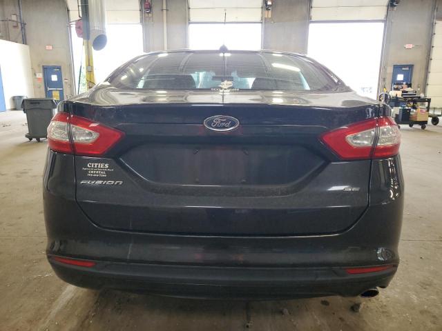 1FA6P0H71E5372728 - 2014 FORD FUSION SE BLACK photo 6
