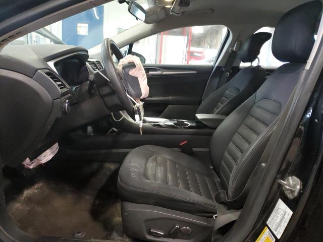 1FA6P0H71E5372728 - 2014 FORD FUSION SE BLACK photo 7