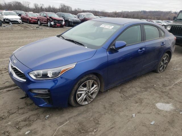 3KPF24AD6ME372792 - 2021 KIA FORTE FE BLUE photo 1