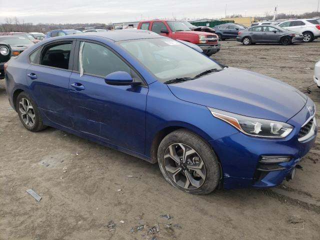 3KPF24AD6ME372792 - 2021 KIA FORTE FE BLUE photo 4