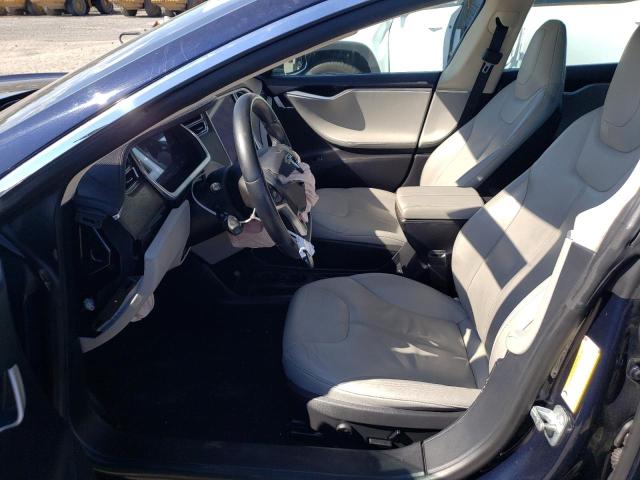 5YJSA1CNXDFP05995 - 2013 TESLA MODEL S Синій фото 7