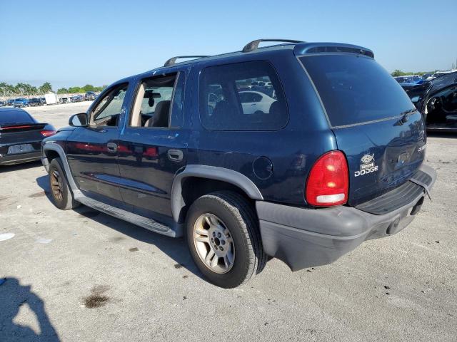 1D4HR38N53F589383 - 2003 DODGE DURANGO SPORT BLUE photo 2