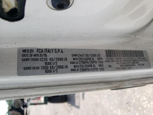 ZFBERFAB6H6E60874 - 2017 RAM PROMASTER თეთრი ფოტო 12