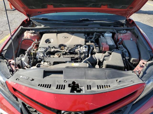 4T1T11AK3RU244159 - 2024 TOYOTA CAMRY SE NIGHT SHADE RED photo 11
