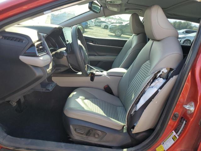 4T1T11AK3RU244159 - 2024 TOYOTA CAMRY SE NIGHT SHADE RED photo 7