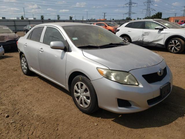 1NXBU40E39Z123650 - 2009 TOYOTA COROLLA BASE SILVER photo 4