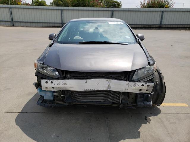 19XFB2F59CE070773 - 2012 HONDA CIVIC LX GRAY photo 5