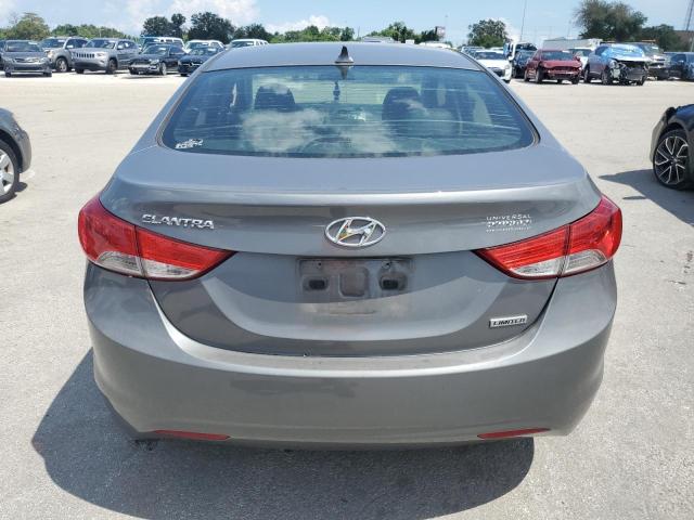 5NPDH4AE1DH231462 - 2013 HYUNDAI ELANTRA GLS SILVER photo 6