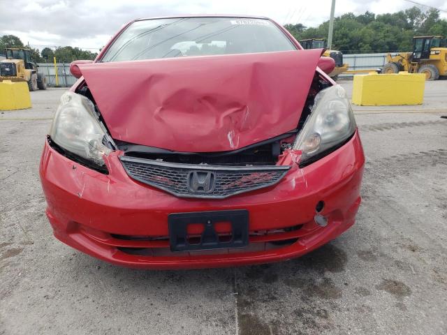 JHMGE8H30DC052065 - 2013 HONDA FIT RED photo 5