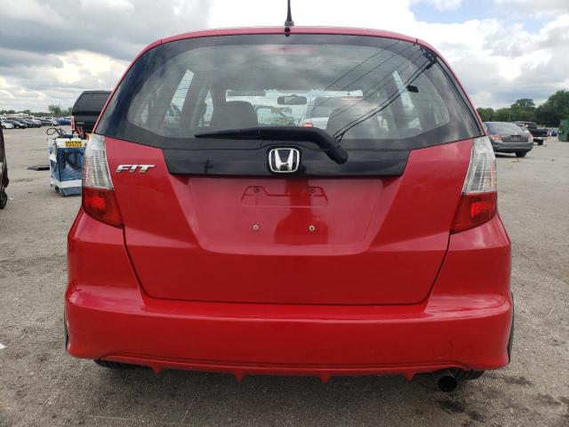 JHMGE8H30DC052065 - 2013 HONDA FIT RED photo 6