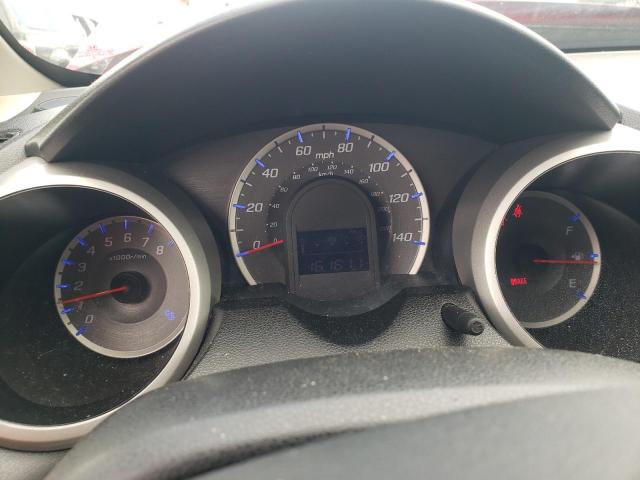 JHMGE8H30DC052065 - 2013 HONDA FIT RED photo 9