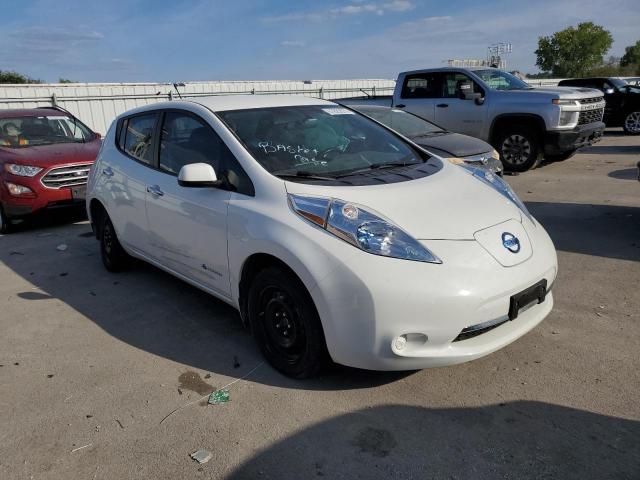 1N4AZ0CP5DC422696 - 2013 NISSAN LEAF S WHITE photo 4