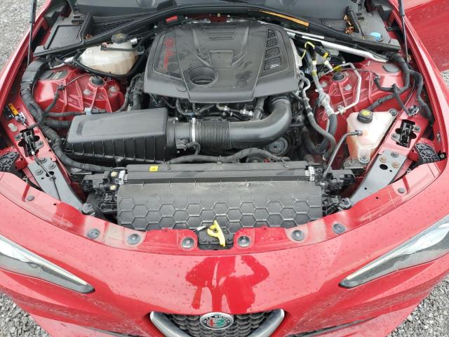 ZARFAEENXH7562568 - 2017 ALFA ROMEO GIULIA TI Q4 RED photo 11