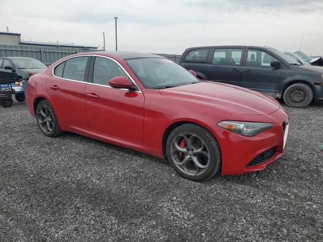 ZARFAEENXH7562568 - 2017 ALFA ROMEO GIULIA TI Q4 RED photo 4