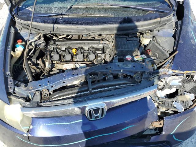 2HGFA16928H501435 - 2008 HONDA CIVIC EXL BLUE photo 11