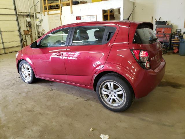 1G1JA6SH8C4115894 - 2012 CHEVROLET SONIC LS 红色 照片 2