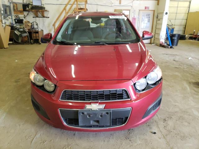 1G1JA6SH8C4115894 - 2012 CHEVROLET SONIC LS 红色 照片 5