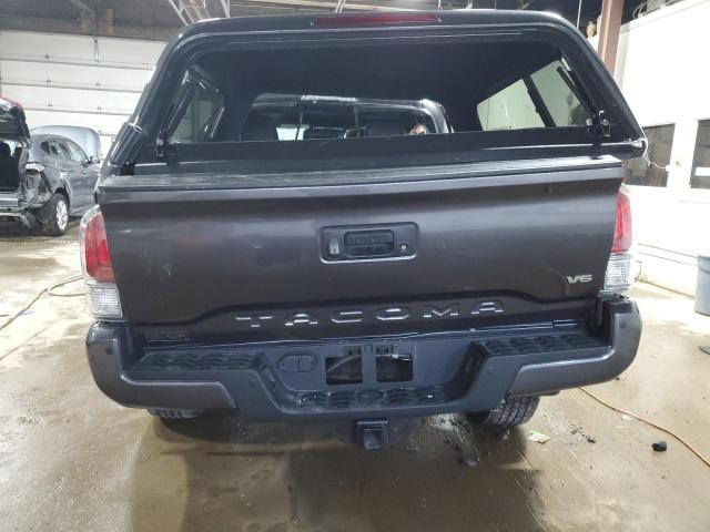 3TMCZ5AN3LM317217 - 2020 TOYOTA TACOMA DOUBLE CAB GRAY photo 6