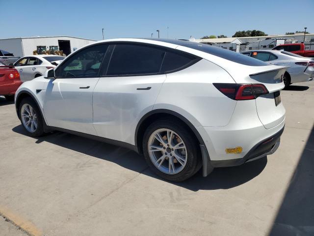 7SAYGAEE9NF535798 - 2022 TESLA MODEL Y WHITE photo 2
