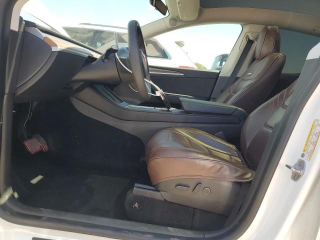 7SAYGAEE9NF535798 - 2022 TESLA MODEL Y WHITE photo 7