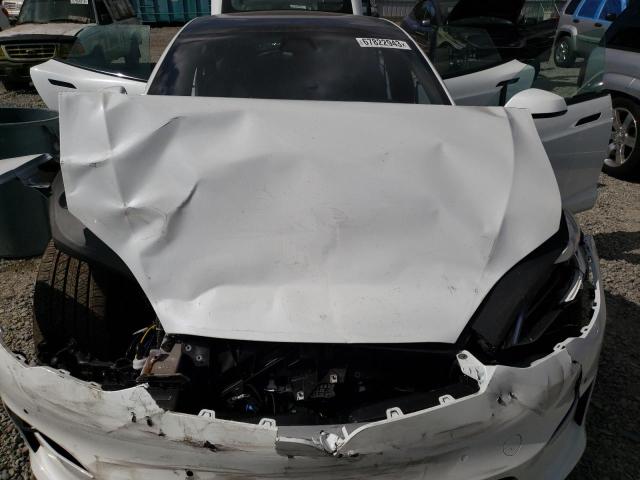 5YJSA1E55NF482876 - 2022 TESLA MODEL S WHITE photo 11