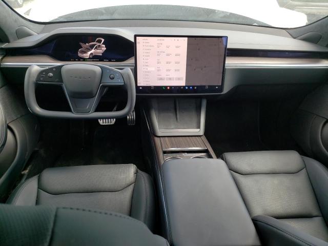 5YJSA1E55NF482876 - 2022 TESLA MODEL S WHITE photo 8