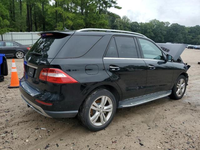4JGDA5HB4FA607244 - 2015 MERCEDES-BENZ ML 350 4MATIC BLACK photo 3