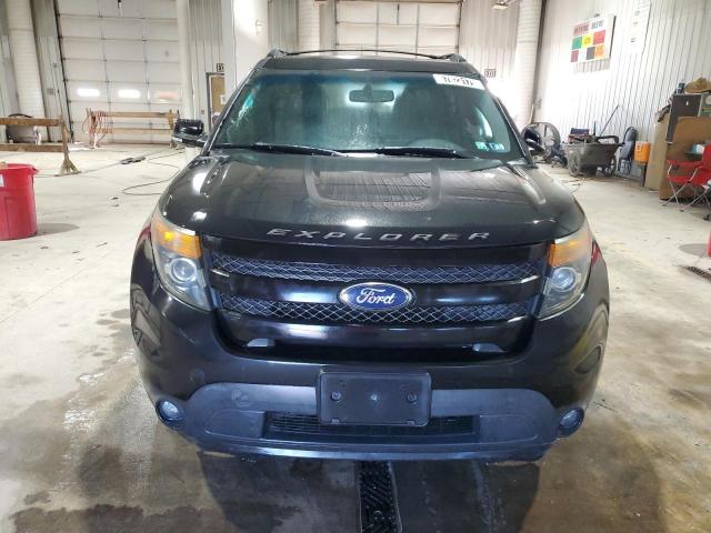 1FM5K8GT6EGB10771 - 2014 FORD EXPLORER SPORT BLACK photo 5