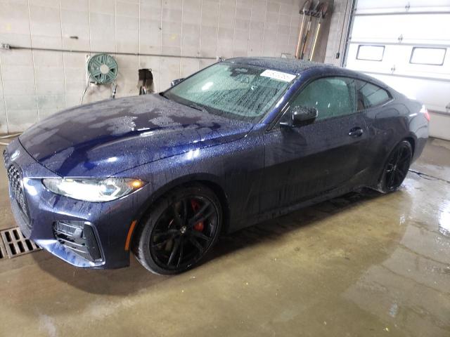 WBA13AR07RCN59736 - 2024 BMW M440XI BLUE photo 1