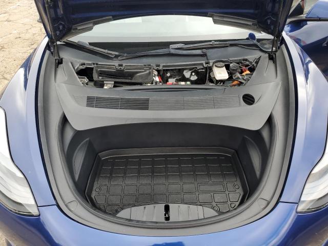 5YJ3E1EA4NF250677 - 2022 TESLA MODEL 3 BLUE photo 11