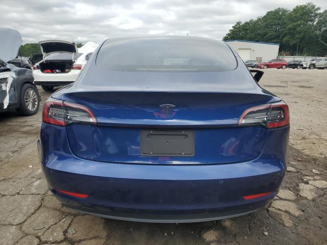 5YJ3E1EA4NF250677 - 2022 TESLA MODEL 3 BLUE photo 6
