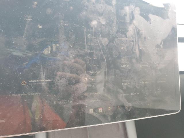 5YJ3E1EA4NF250677 - 2022 TESLA MODEL 3 BLUE photo 9