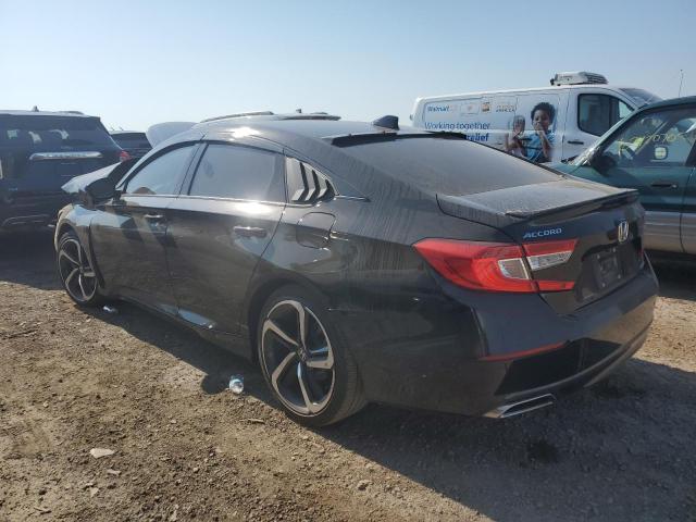 1HGCV1F36NA076802 - 2022 HONDA ACCORD SPORT 黑色 照片 2