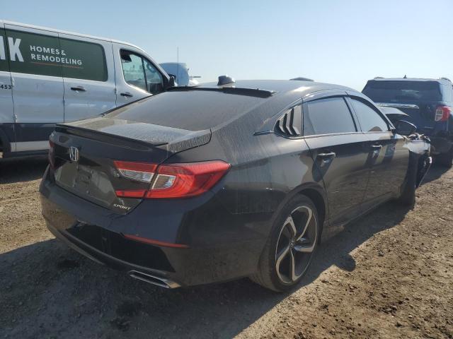 1HGCV1F36NA076802 - 2022 HONDA ACCORD SPORT 黑色 照片 3