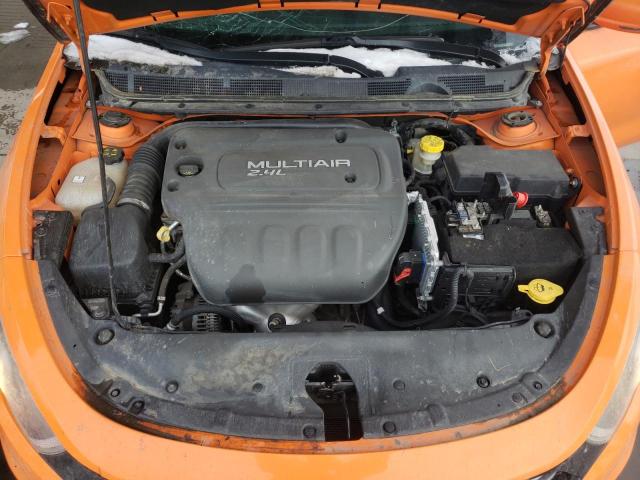 1C3CDFCB6DD341388 - 2013 DODGE DART LIMITED ORANGE photo 11