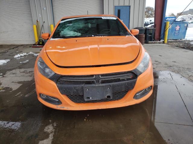 1C3CDFCB6DD341388 - 2013 DODGE DART LIMITED ORANGE photo 5