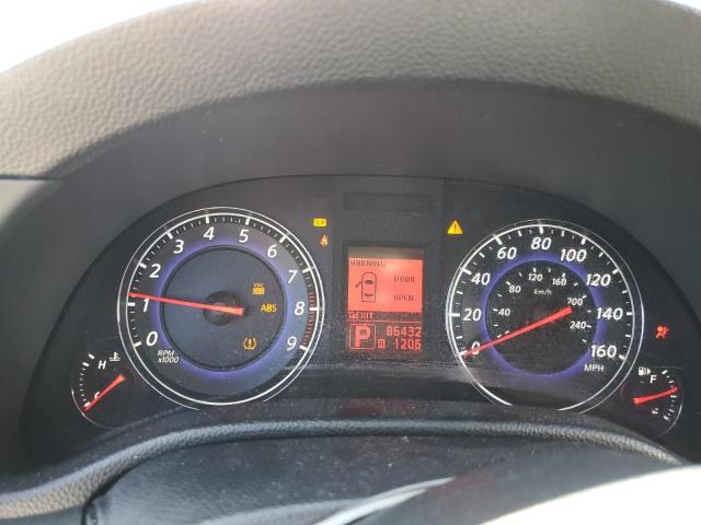 JNKCV64E38M102712 - 2008 INFINITI G37 BASE GRAY photo 9