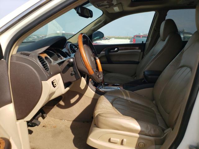 5GALRCED6AJ129857 - 2010 BUICK ENCLAVE CXL CREAM photo 7