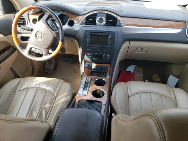 5GALRCED6AJ129857 - 2010 BUICK ENCLAVE CXL CREAM photo 8
