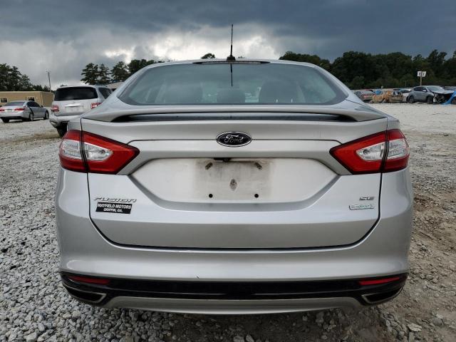 3FA6P0H9XGR151792 - 2016 FORD FUSION SE SILVER photo 6